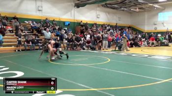 150 lbs Cons. Round 2 - Carter Shank, MARYSVILLE vs Mason Lovy, LEBANON