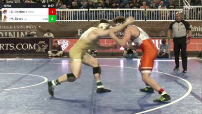 197 lbs Final - Dillon Bechtold, Bucknell vs Michael Beard, Lehigh