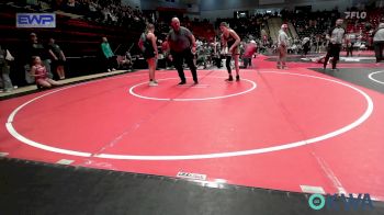 125-135 lbs Rr Rnd 4 - Riley Woods, Salina Wrestling Club vs Blaike Ivie, Salina Wrestling Club