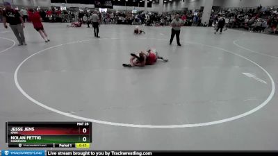 132 lbs Cons. Round 3 - Jesse Jens, Iowa vs Nolan Fettig, Minnesota