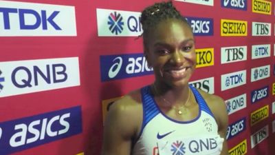 Dina Asher-Smith Wins First World Title With 21.88 200m National Record
