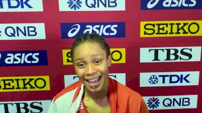 Salwa Eid Naser Recaps Her Incredible 48.14 400m Gold