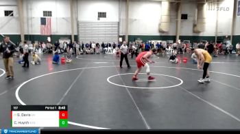 197 lbs Champ. Round 1 - Gus Davis, Grand View (Iowa) vs Colby Huynh, Wyoming