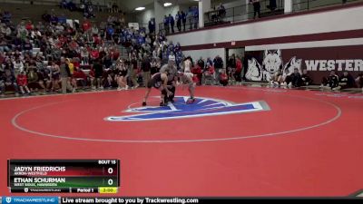 126 lbs Quarterfinal - Jadyn Friedrichs, Akron-Westfield vs Ethan Schurman, West Sioux, Hawarden