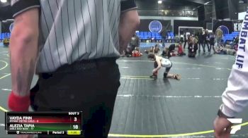 70 lbs Round 2 (4 Team) - Vayda Finn, MYWAY Metro Girls vs Alezia Tapia, Girls Bad Bass