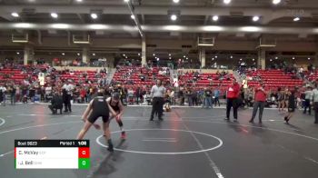 105 lbs Semifinal - Jordan Bell, Greater Heights Wrestling vs Cash McVay, South Central Punishers