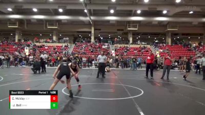 105 lbs Semifinal - Jordan Bell, Greater Heights Wrestling vs Cash McVay, South Central Punishers