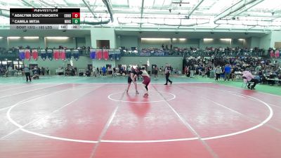 185 lbs Consolation - Adalynn Southworth, Conard vs Camila Mitja, New Britain