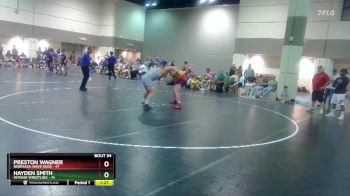 220 lbs Placement Matches (16 Team) - Hayden Smith, Intense Wrestling vs Preston Wagner, Nebraska Wave Hogs