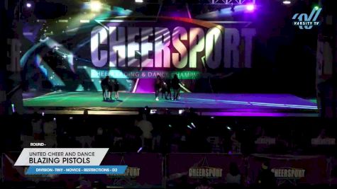 United Cheer and Dance - Blazing Pistols [2023 L1 Tiny - Novice - Restrictions - D2] 2023 CHEERSPORT National All Star Cheerleading Championship