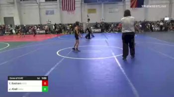 62 lbs Consi Of 8 #2 - Yandel Basham, HotShots Wrestling vs Jackson Abell, Oakdale