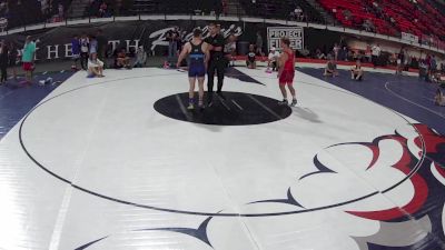 150 lbs Champ. Round 3 - Daxton Bonner, Utah vs Kevin Hawley, Utah