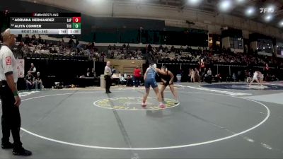 140 lbs Round 2 - Adriana Hernandez, La Plata vs Aliya Conner, Tuscarora