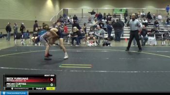 105 lbs Cons. Round 2 - Micah Curtiss, Shepherd Wc vs Beck Yurkunas, Michigan Matcats