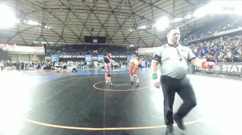 Boys 2A 285 lbs Champ. Round 2 - Stephen Kassab, Nathan Hale vs Santiago Jimenez, Marysville Pilchuck