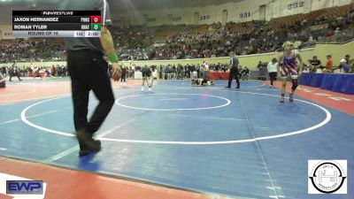 101 lbs Round Of 16 - Jaxon Hernandez, Ponca City vs Roman Tyler, Unattached