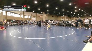 126 lbs Cons. Round 1 - Achille Ormond, Pinning Pythons vs Noah Rowe, Bishop Wrestling