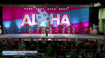 High Power Elite - Storm [2025 L3 Senior Coed - D2 - Small Day 2] 2025 Aloha Gatlinburg Showdown