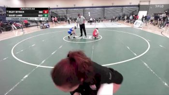 100 lbs Champ. Round 1 - Juliet Lamb, Madison County vs Riley Myrick, Franklin County