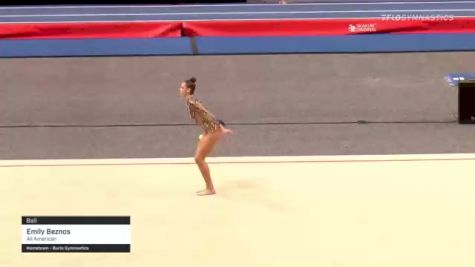 Emily Beznos - Ball, All American - 2021 USA Gymnastics Championships