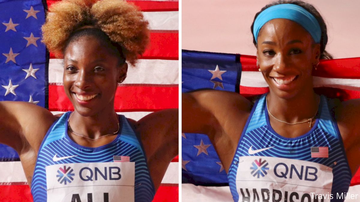 Nia Ali Stuns World Leader For Gold, Harrison Earns First Global Medal