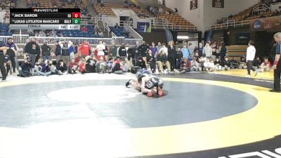 126 lbs Final - Jack Baron, Germantown Academy vs Lukas Littleton Mascaro, Malvern