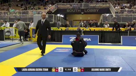 Julianne Marie Smith vs Laura Adriana Guerra Teran 2025 Pan Jiu Jitsu IBJJF Championship