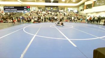 98 lbs Cons. Round 5 - Brady Kuehn, Grantsville vs Monte Paredes, Westlake
