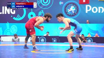 65 kg 1/4 Final - Vazgen Tevanyan, Armenia vs Ryoma Anraku, Japan