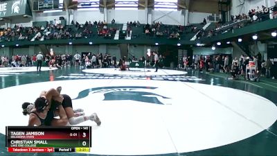 141 lbs Quarterfinal - Tagen Jamison, Oklahoma State vs Christian Small, Lake Erie College