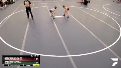 59-66 lbs Champ. Round 1 - Kade Clinkscales, Farmington Wrestling Club vs Kade McNamara, Minnesota