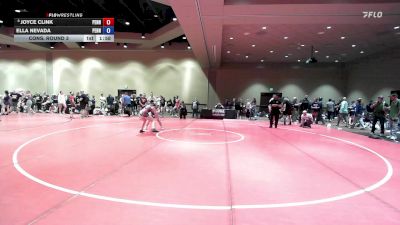 125 lbs Cons. Round 3 - Joyce Clink, Pennsylvania vs Ella Nevada, Pennsylvania