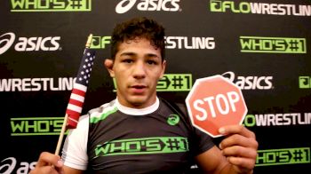 Shayne Van Ness Brought Out A Stop Sign And An American Flag In His WNO Victories