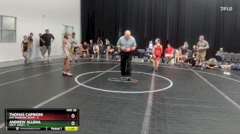 76 lbs Round 4 (8 Team) - Andrew Allena, Dirty Jersey vs Thomas Caprioni, Mat Warriors White