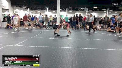 84 lbs Round 3 (6 Team) - J.J. Haddock, Dirty Jersey vs Jordan Madonna, Ruthless