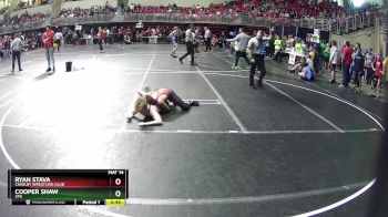 120 lbs Champ. Round 2 - Ryan Stava, Cavalry Wrestling Club vs Cooper Shaw, 2TG