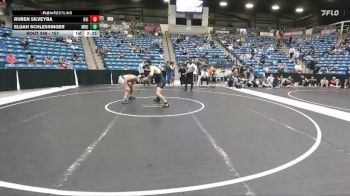 157 lbs Cons. Round 2 - Elijah Schlessinger, Missouri Baptist University vs Ruben Silveyra, Grand View (Iowa)