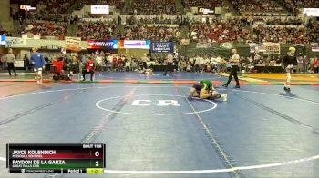 AA - 113 lbs Quarterfinal - Jayce Kolendich, Missoula Sentinel vs Paydon De La Garza, Great Falls CMR