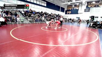 138 lbs Quarterfinal - Mathius Garza, Etiwanda vs Ruben Gonzales, Los Alamitos