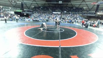 Boys 2A 138 lbs Champ. Round 2 - Aiden Nicholson, Steilacoom vs Dominic Thomas, Orting