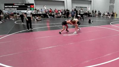 116 lbs Round 5 (6 Team) - Matthew Ramos, The Factory vs James Fowler, NWGA Legends