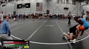 165 lbs Semis (4 Team) - Ayden Brown, Get Fit vs Jordan Brown, BC Predators