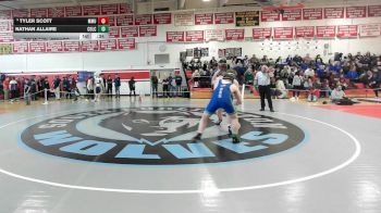 285 lbs Consi Of 4 - Tyler Scott, Mt. Mansfield vs Nathan Allaire, Colchester