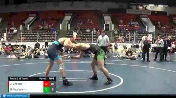 195 lbs Round 5 (6 Team) - Owen Turnbow, Funky Monkeys Grey vs Justice Onstott, MI Pitbulls