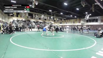 150 lbs Cons. Round 7 - Jack Locke, Turlock vs Damen Vollmer, Temecula Valley