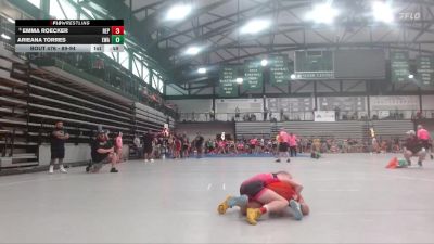 89-94 lbs Semifinal - Emma Roecker, Big Dog Grappling Academy vs Arieana Torres, Empire Wrestling Academy