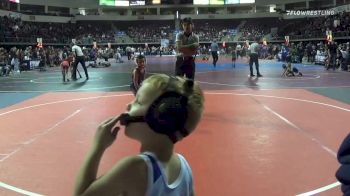 43 lbs Round Of 16 - Denton Frizzell, Division Bell Wrestling vs Lorenzo Trujillo/Borrego, Rio Rancho Jr Wrestling