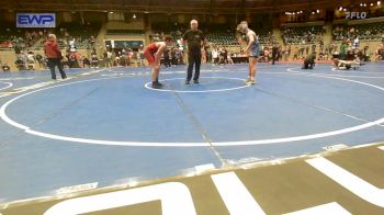 140 lbs 3rd Place - Noah Dawejko, Panther Youth Wrestling vs Landon Hayes, Midwest City Bombers Youth Wrestling Club