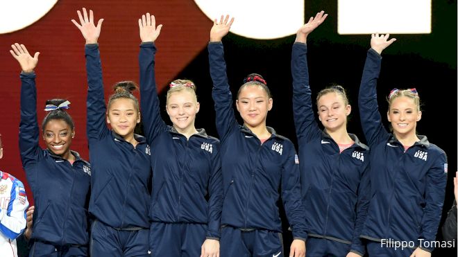 USA Women Triumph In Gymnastics Team Finals Again