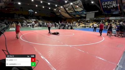 Rr Rnd 3 - Khloe Lozo, Hoosick Falls vs Bailey Lockskin, Shenendehowa